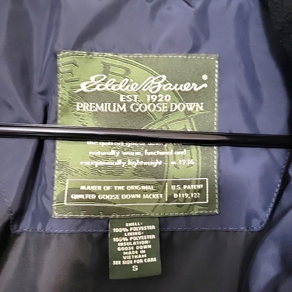 Eddie Bauer Outdoor Premium Women's Size S Goose Down Puffer Jacket - Picture 4 of 6